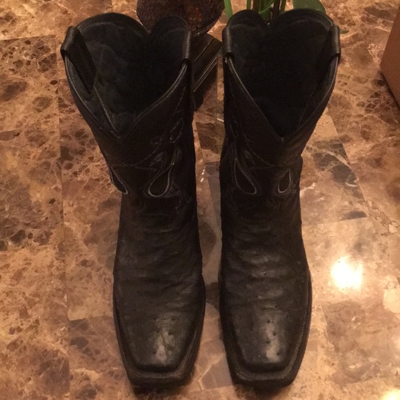 Men’s La Diligencia exotic boots. Ostrich leather. - Picture 1 of 6